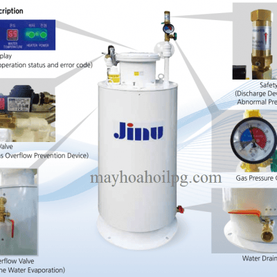 MÁY HÓA HƠI JINU 100 Kg/h